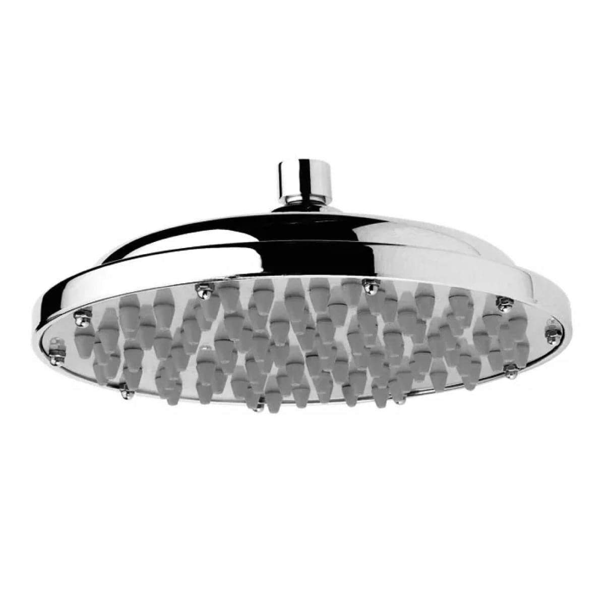 Soffione Tondo in Abs Cromato a Pioggia A23 Cm 1 Getto Rubinetterie Remer