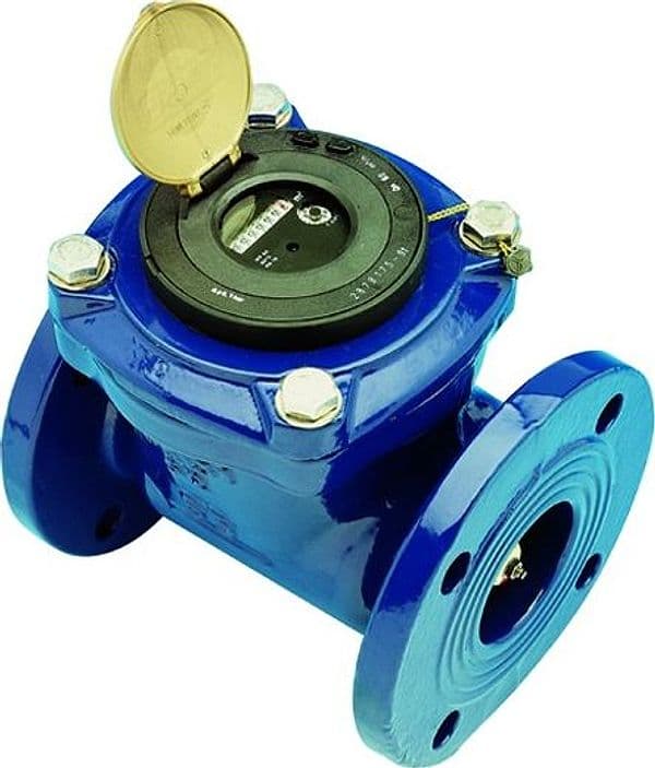 Contatore Acqua Flangiato Quadrante Asciutto Mod Warf DN50 G. Gioanola