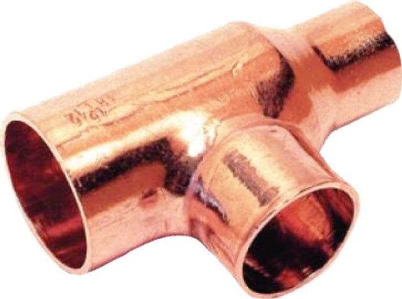 Raccordo Tee Rame Saldare Intermedio Ridotto 5000 Ø 28 x 16 x Comap Italia