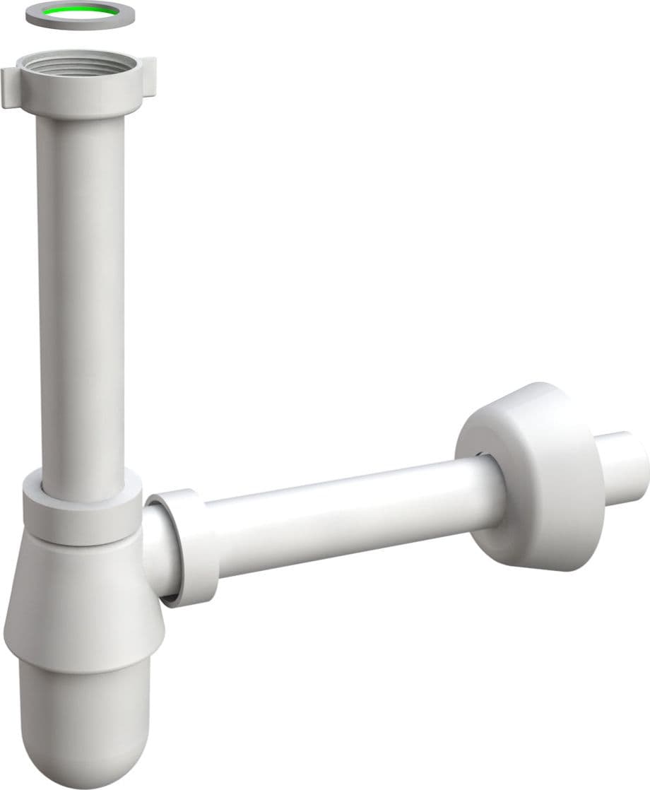 Sifone a Bottiglia per Lavabo 11/4 Ø 32 x 250 mm Bonomini