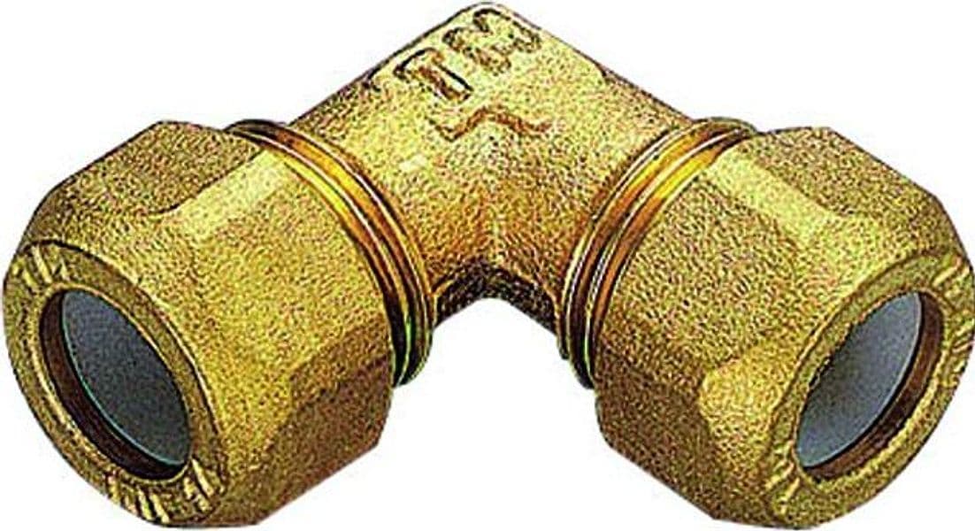 Raccordo Curvo Intermedio con Ogiva in Ptfe per Tubo Tiemme Raccorderie