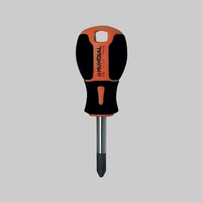Giravite Tipo Corto Per Viti A Croce 'Phillips' Mundial Ph 1 Mm 4,5X38 - Mundial