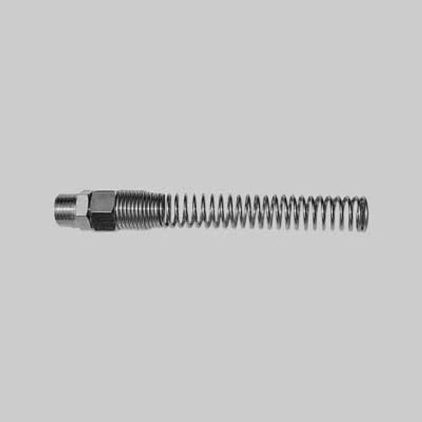 Attacco Maschio con Molla Ø 8 x 10 mm Spiralflex Fil. 1/4 10 Pezzi