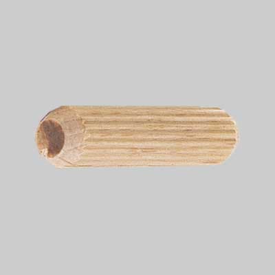 Tasselli Di Legno Ø 6X30 Mm - Confezione 100 Pezzi - Pg Professional