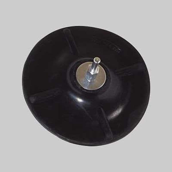 Platorello di Gomma per Trapani Ø 125 mm Pg Professional