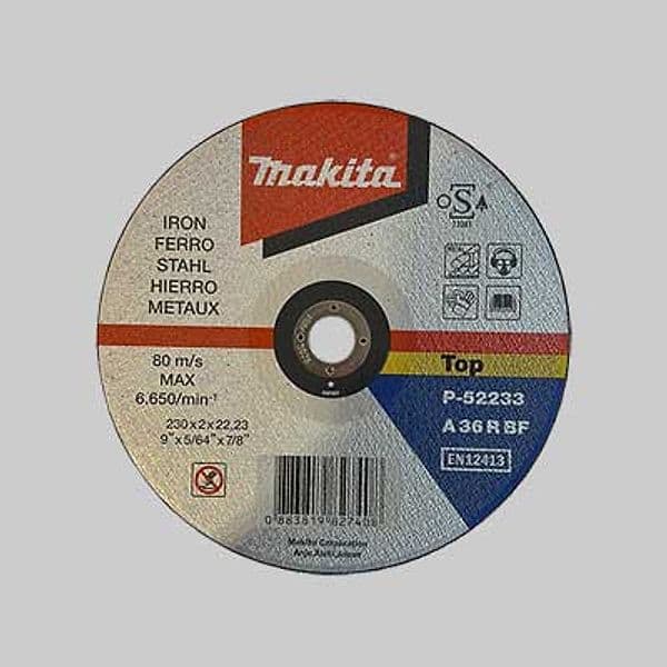 Disco da Taglio per Ferro Makita Ø 115 x 3,2 mm Conf 25 Pezzi