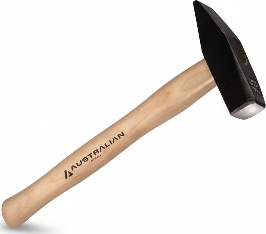 Martello Tedesco con Manico in Legno 100 g Manico 265 mm Australian 3 Pezzi