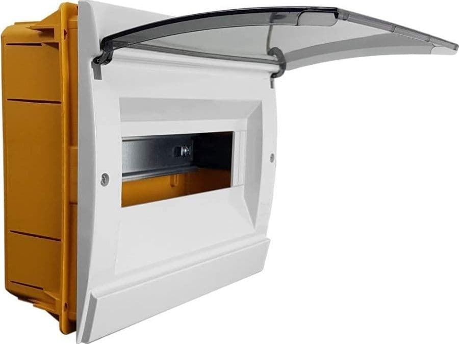 Centralino Da Incasso Con Sportello Fume' Ip40 Serie Arredo Mm.230X22X200H Per 6/10 Moduli 20W (970.08.B) Marlanvil in Quadri elettrici BricoGo - Marano di Napoli, commercioVirtuoso.it