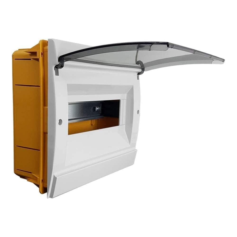 Centralino Da Incasso Con Sportello Fume' Ip40 Serie Arredo Mm.230X22X200H Per 6/10 Moduli 20W (970.08.B) Marlanvil in Quadri elettrici BricoGo - Marano di Napoli, commercioVirtuoso.it