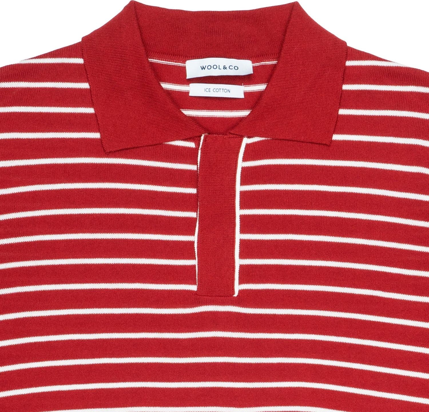 WOOL &amp; CO Polo Uomo Wool &amp; Co Rigata Ice Cotton da uomo in Polo Drestige - Casamassima, commercioVirtuoso.it