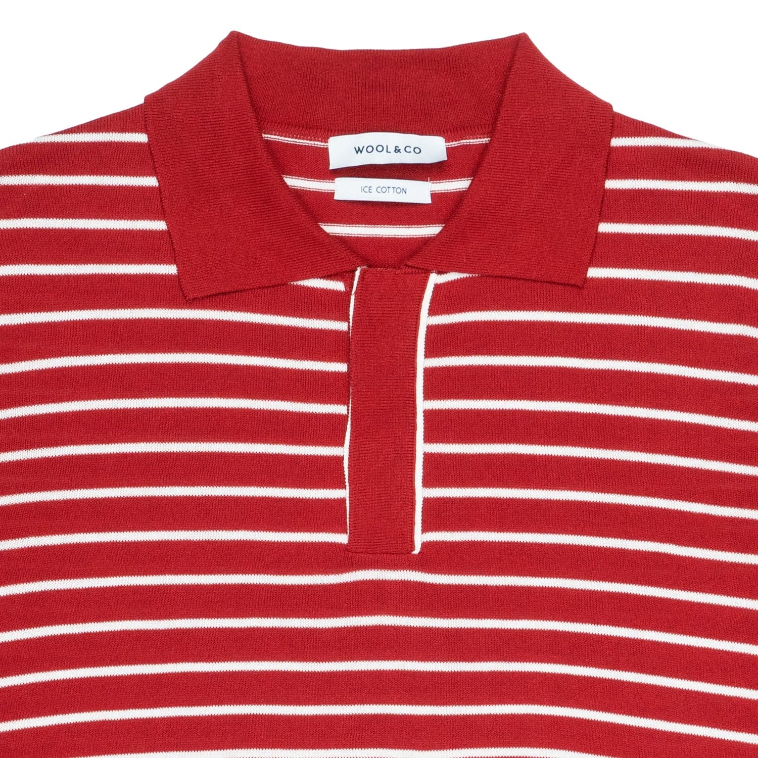 WOOL &amp; CO Polo Uomo Wool &amp; Co Rigata Ice Cotton da uomo in Polo Drestige - Casamassima, commercioVirtuoso.it
