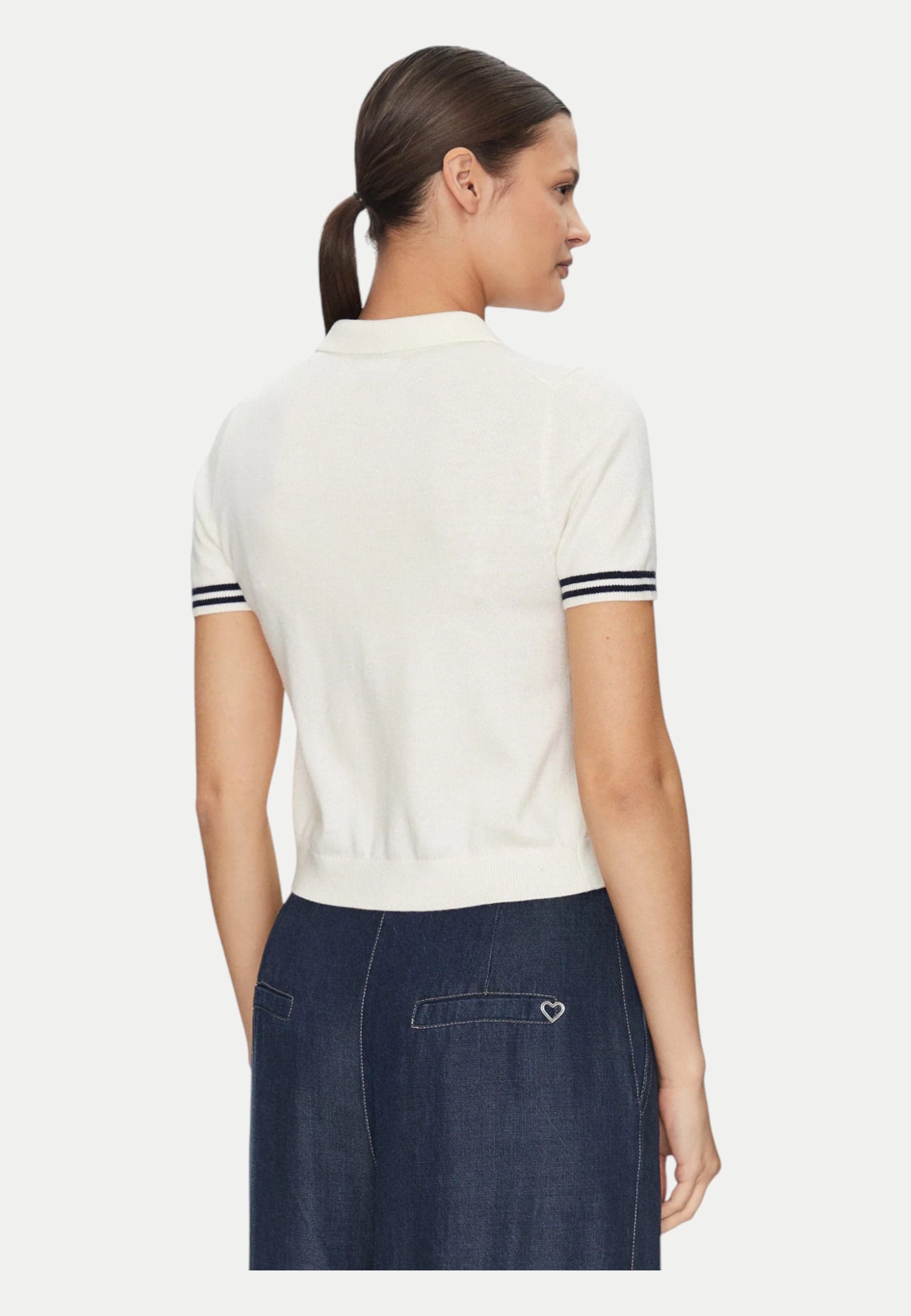 GUESS JEANS Polo Donna Guess Jeans Regular Fit da donna in Polo Drestige - Casamassima, commercioVirtuoso.it