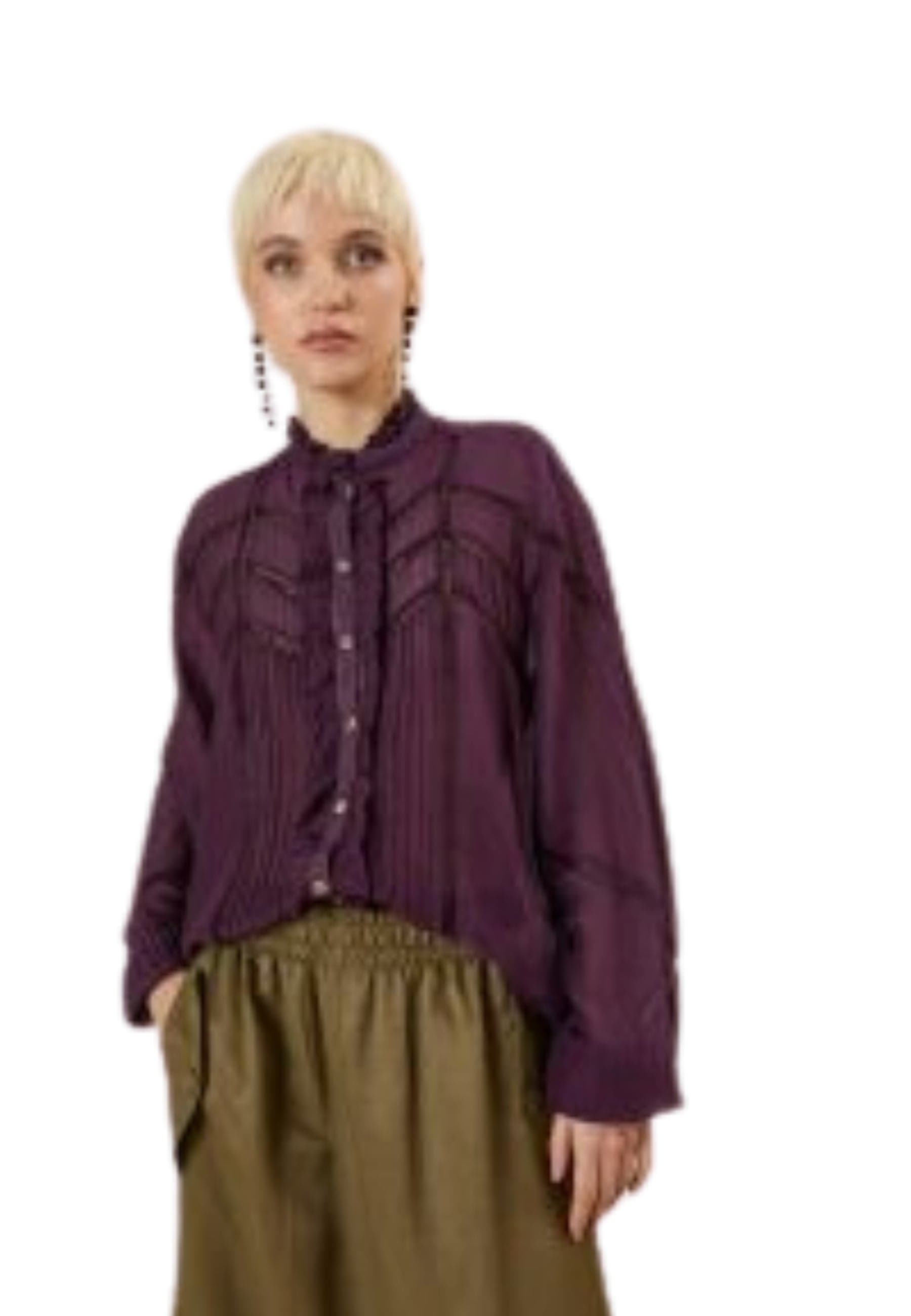 SOUVENIR Camicia Donna collo coreana da donna in Bluse e camicie Drestige - Casamassima, commercioVirtuoso.it