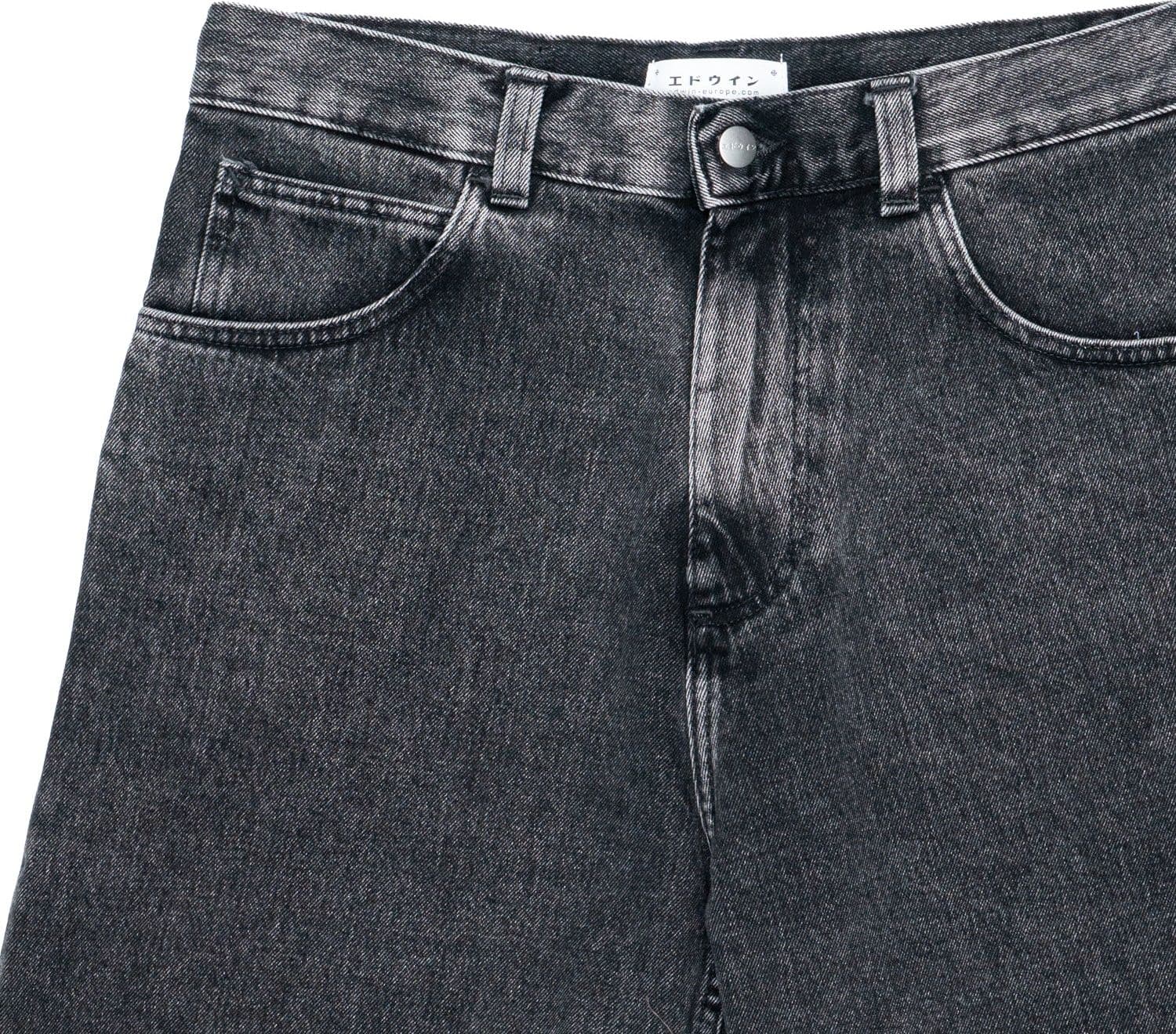 EDWIN Bermuda Uomo Edwin Worker Black - matt wash da uomo in Pantaloncini Drestige - Casamassima, commercioVirtuoso.it