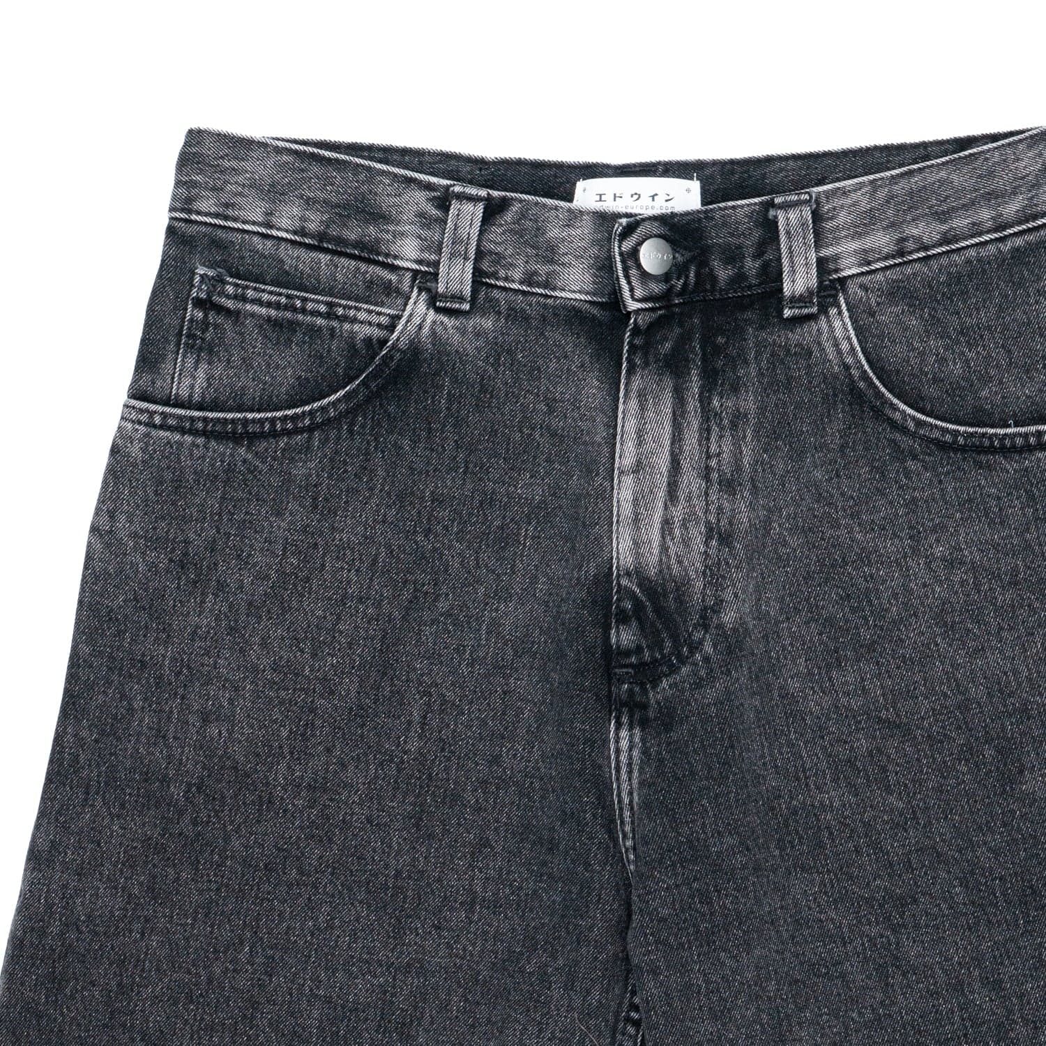 EDWIN Bermuda Uomo Edwin Worker Black - matt wash da uomo in Pantaloncini Drestige - Casamassima, commercioVirtuoso.it