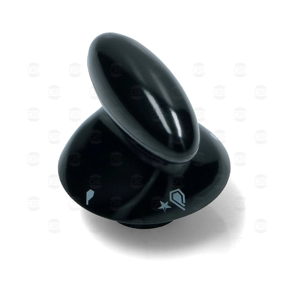 Manopola Country Nera Pulsar per Piano Cottura Franke