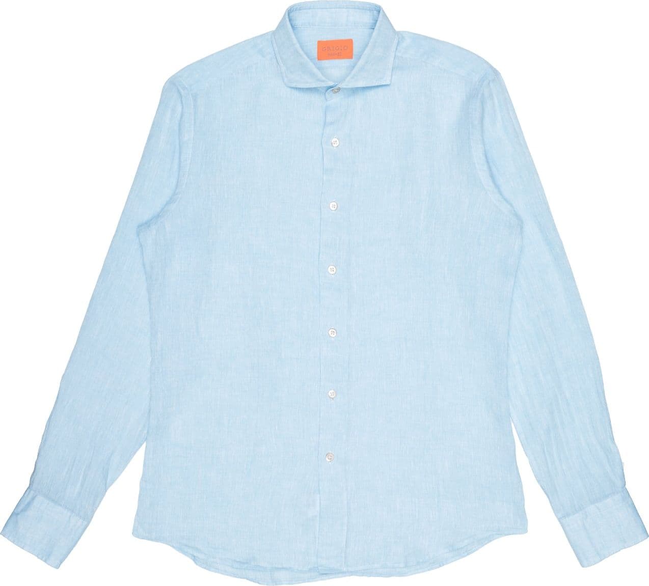GRIGIO Camicia Uomo Grigio Lino da uomo in Camicie casual Drestige - Casamassima, commercioVirtuoso.it