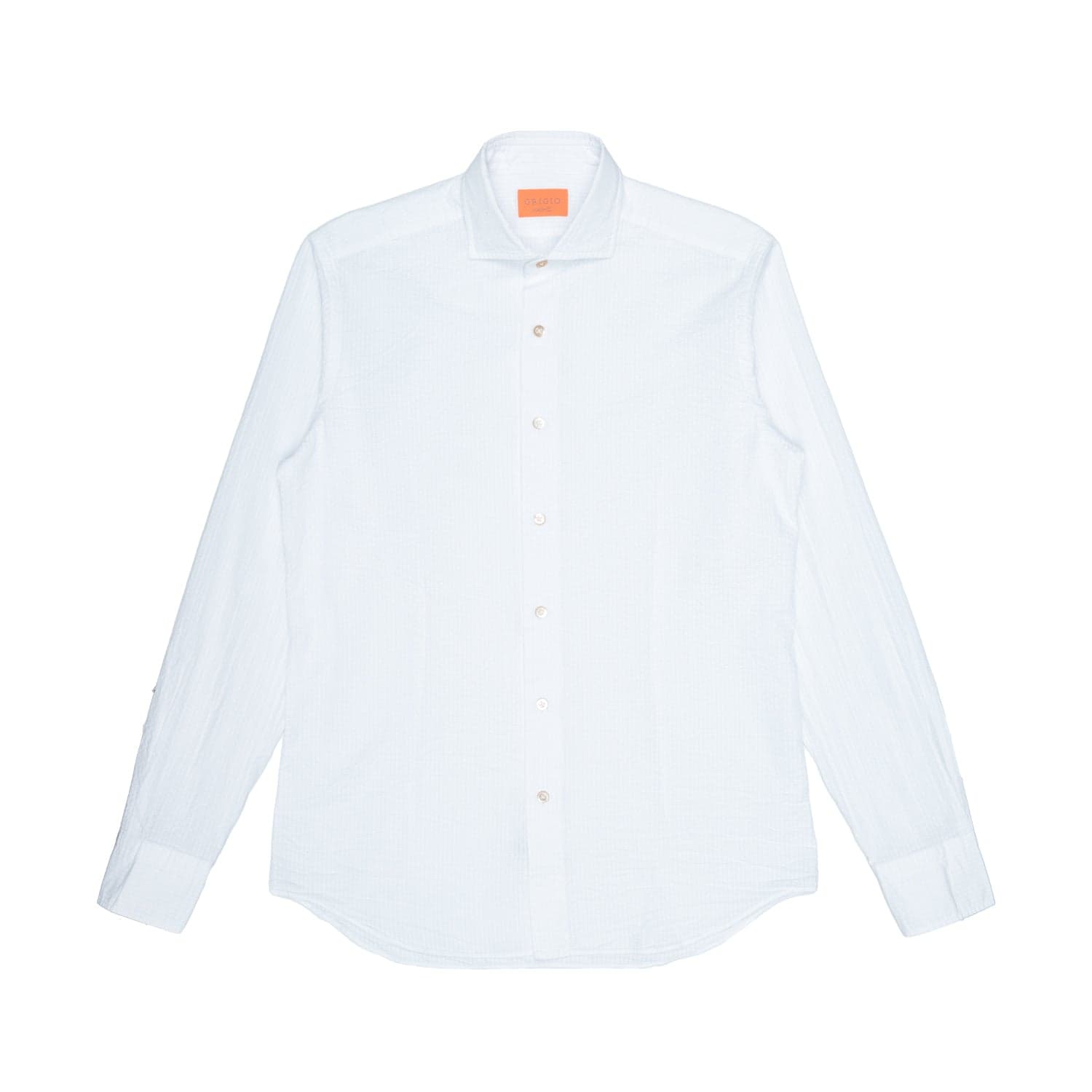 GRIGIO Camicia Uomo Grigio Silk Sucher da uomo in Camicie casual Drestige - Casamassima, commercioVirtuoso.it
