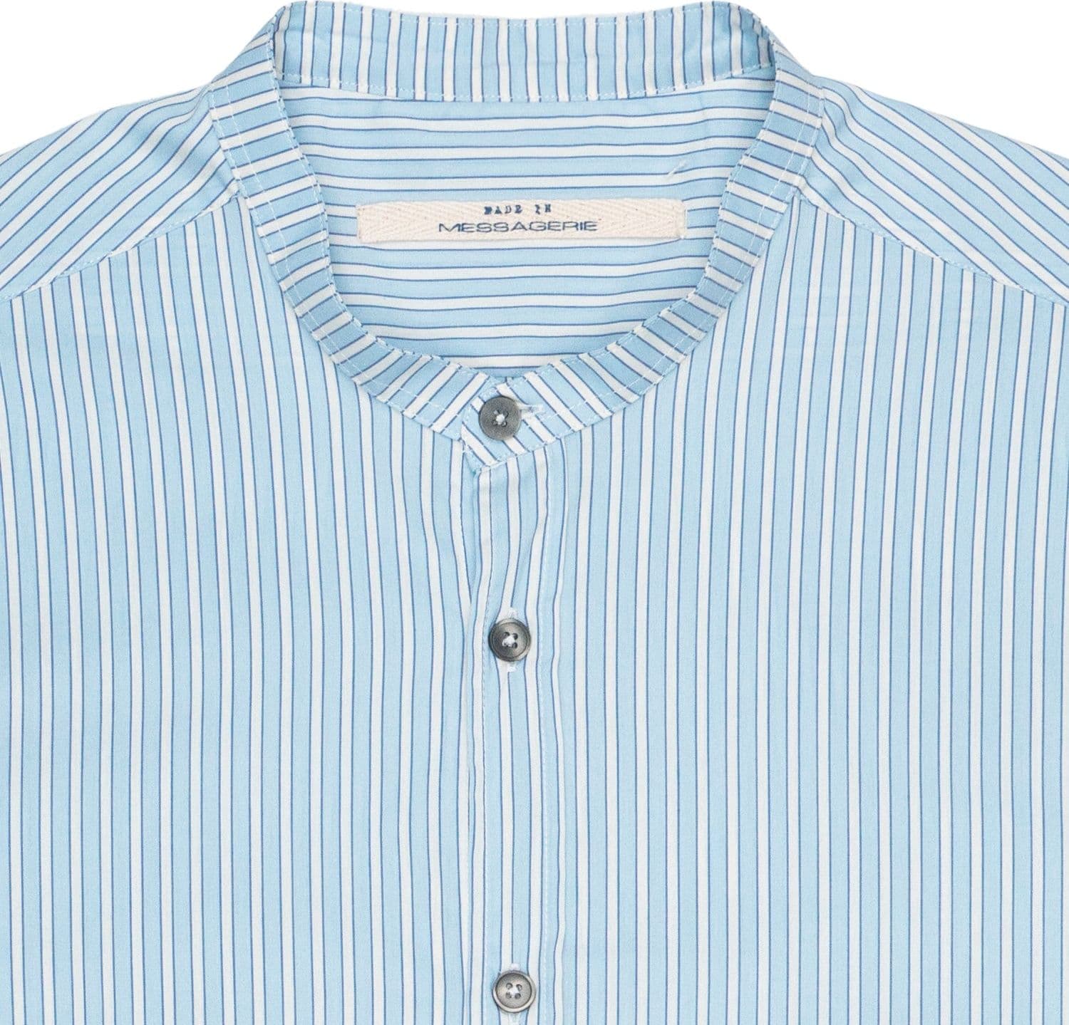 MESSAGERIE Camicia Uomo Messagerie De Sica Riga Azzurro da uomo in Camicie casual Drestige - Casamassima, commercioVirtuoso.it