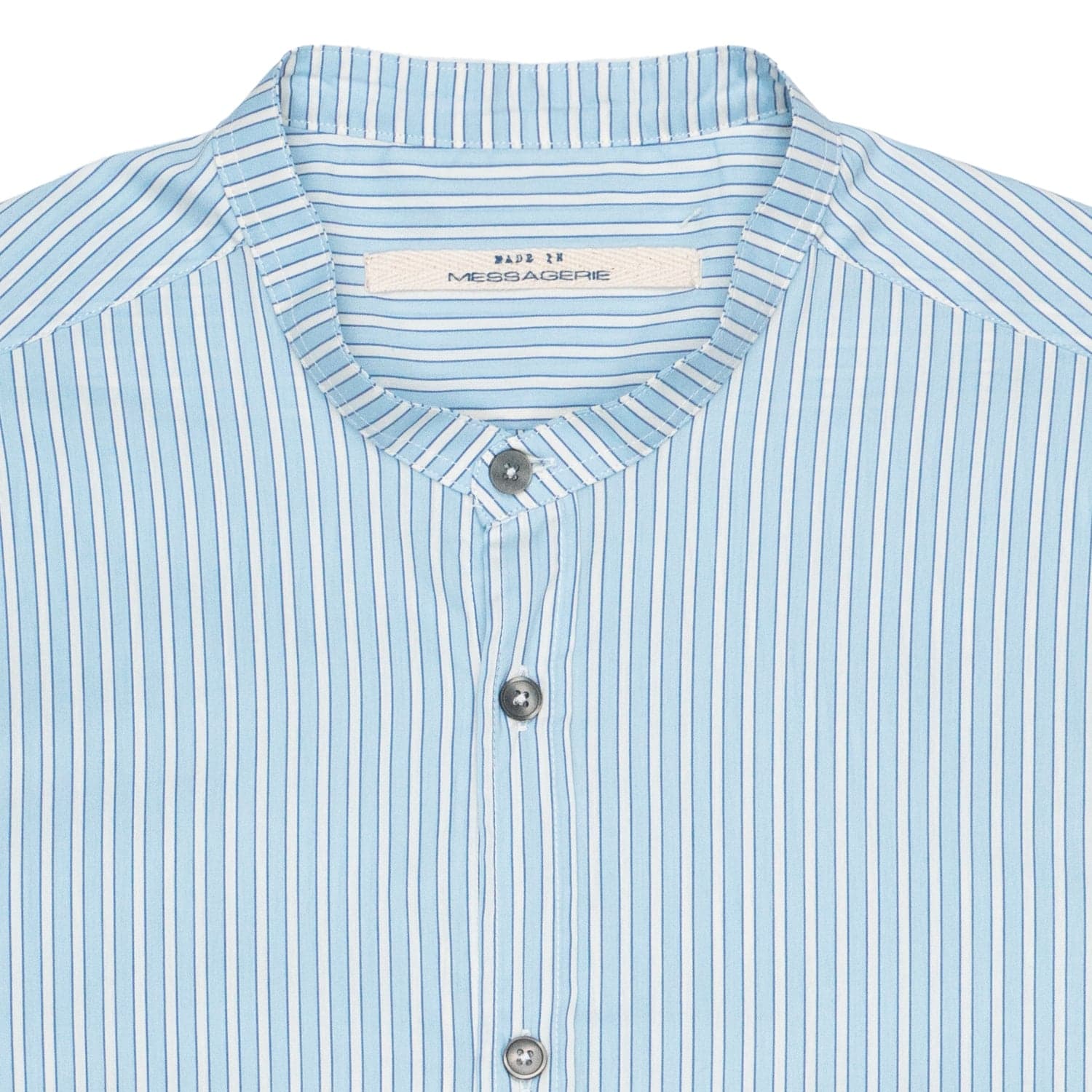 MESSAGERIE Camicia Uomo Messagerie De Sica Riga Azzurro da uomo in Camicie casual Drestige - Casamassima, commercioVirtuoso.it