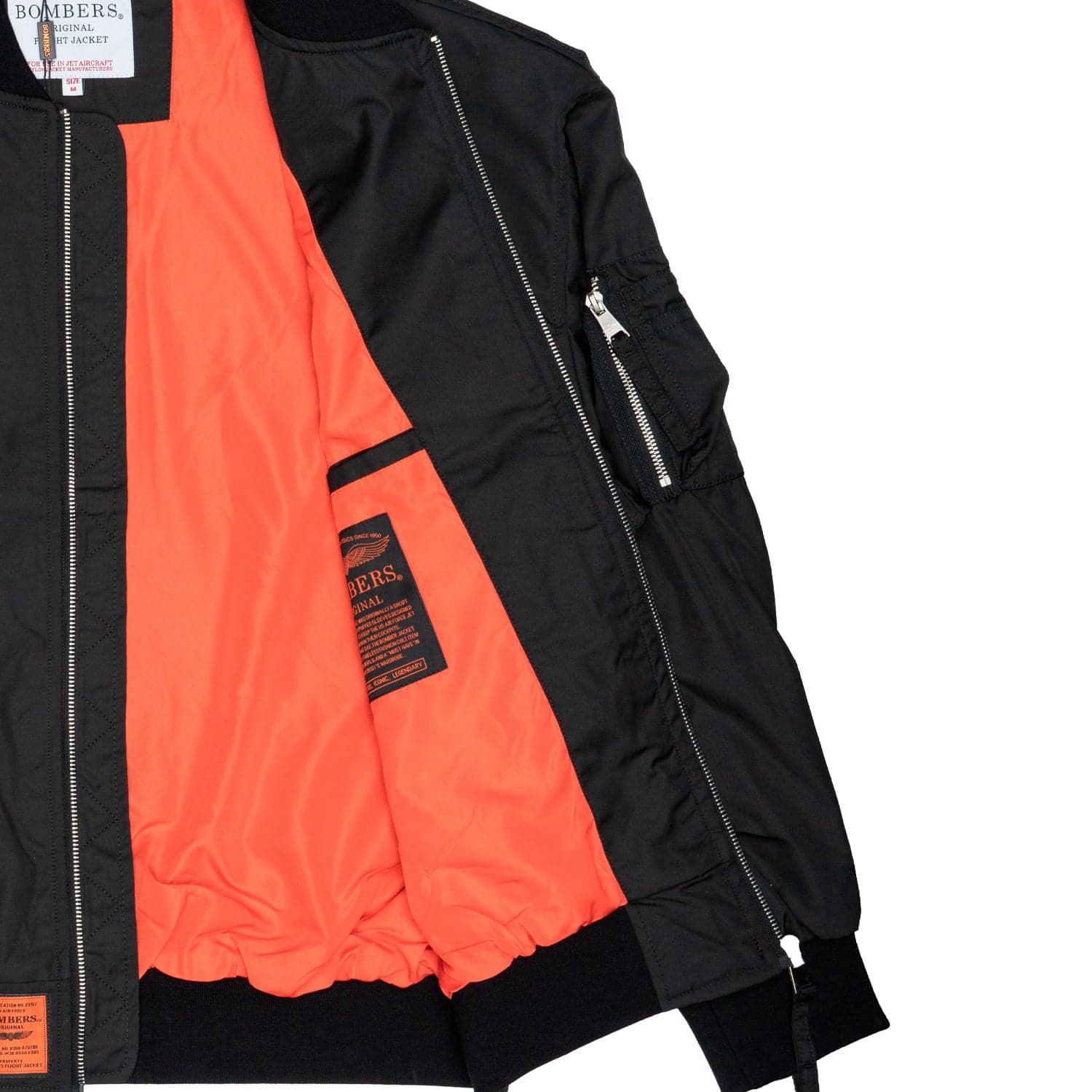 BOMBERS ORIGINAL Jacket Adulto unisex Bombers Original MA200 UNISEX black da donna in Giacche Drestige - Casamassima, commercioVirtuoso.it