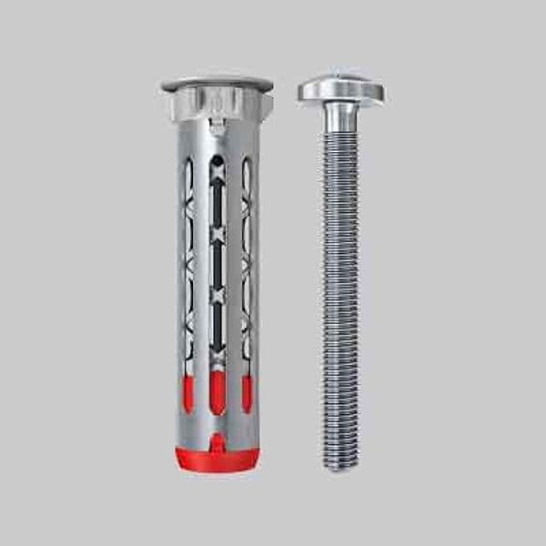 Tassello con Vite Duohm Ø 12 x 55 mm Fischer Vite 6 x 55 mm 25 Pezzi