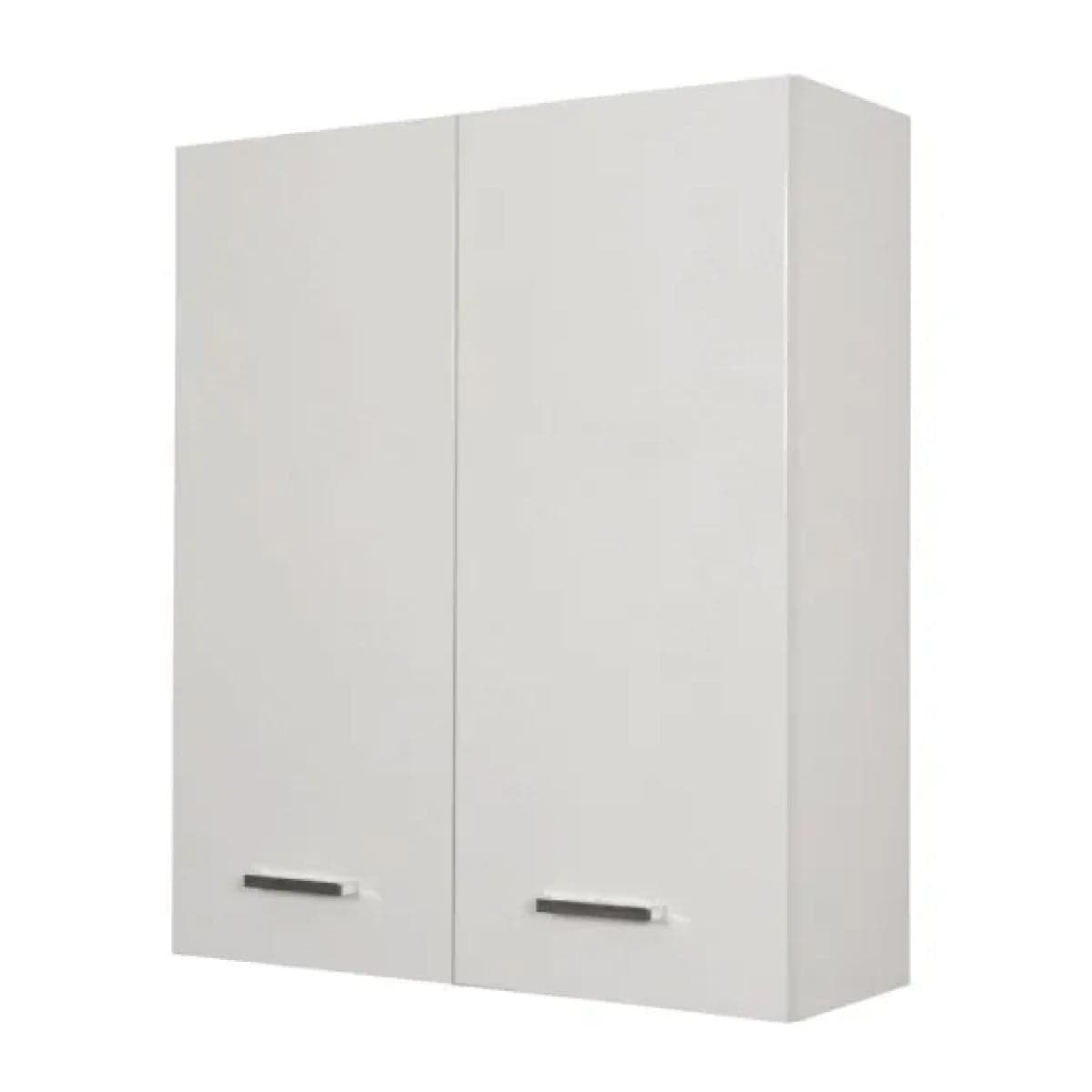 Pensile Bagno Sospeso Due Ante In Melaminico Bianco H.70Cm - L=60Cm H=71Cm P=22Cm - Sav