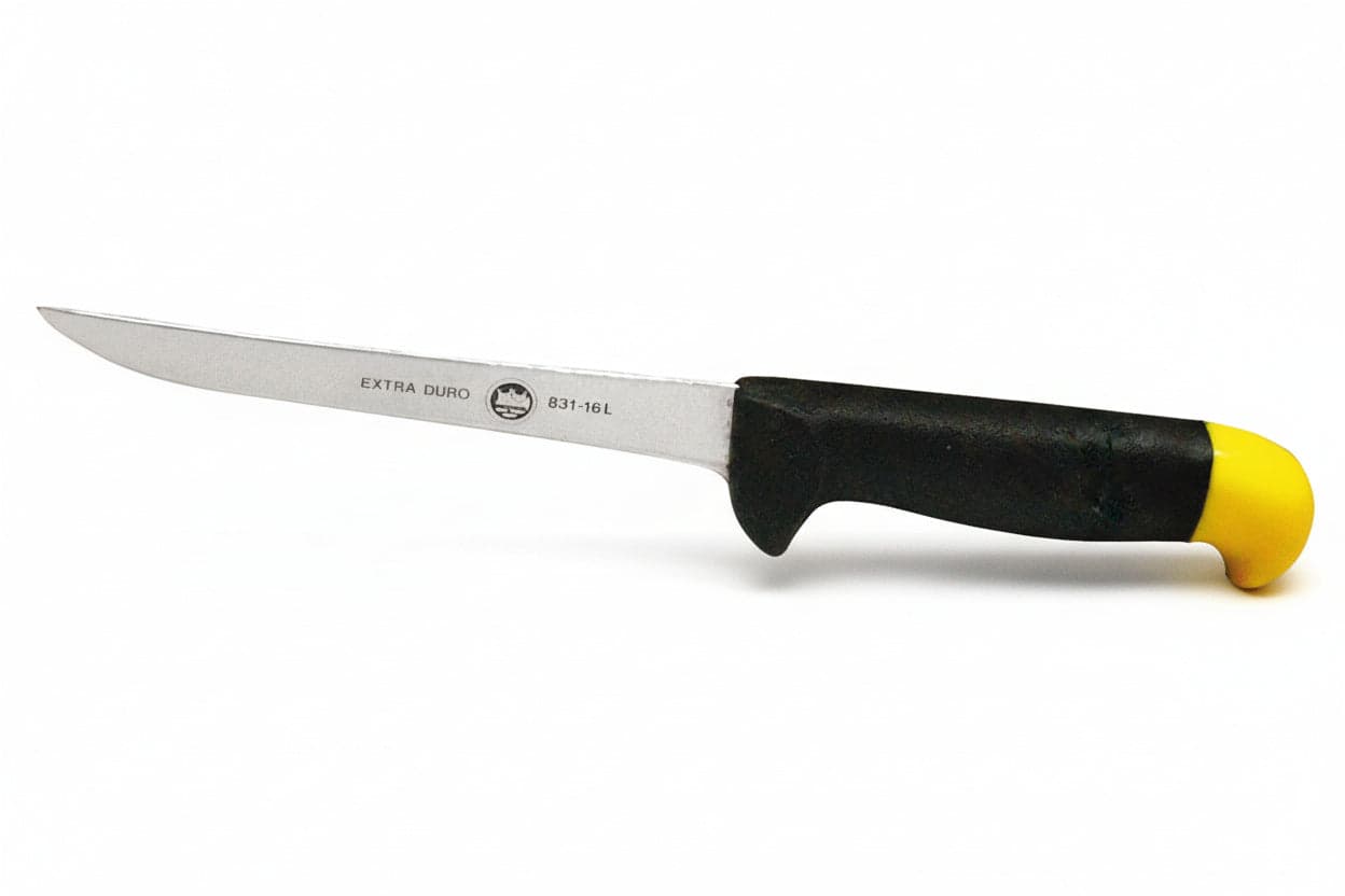 2 Buoi Coltello Per Macellaio Disossare Art. 831 Lama Cm. 16