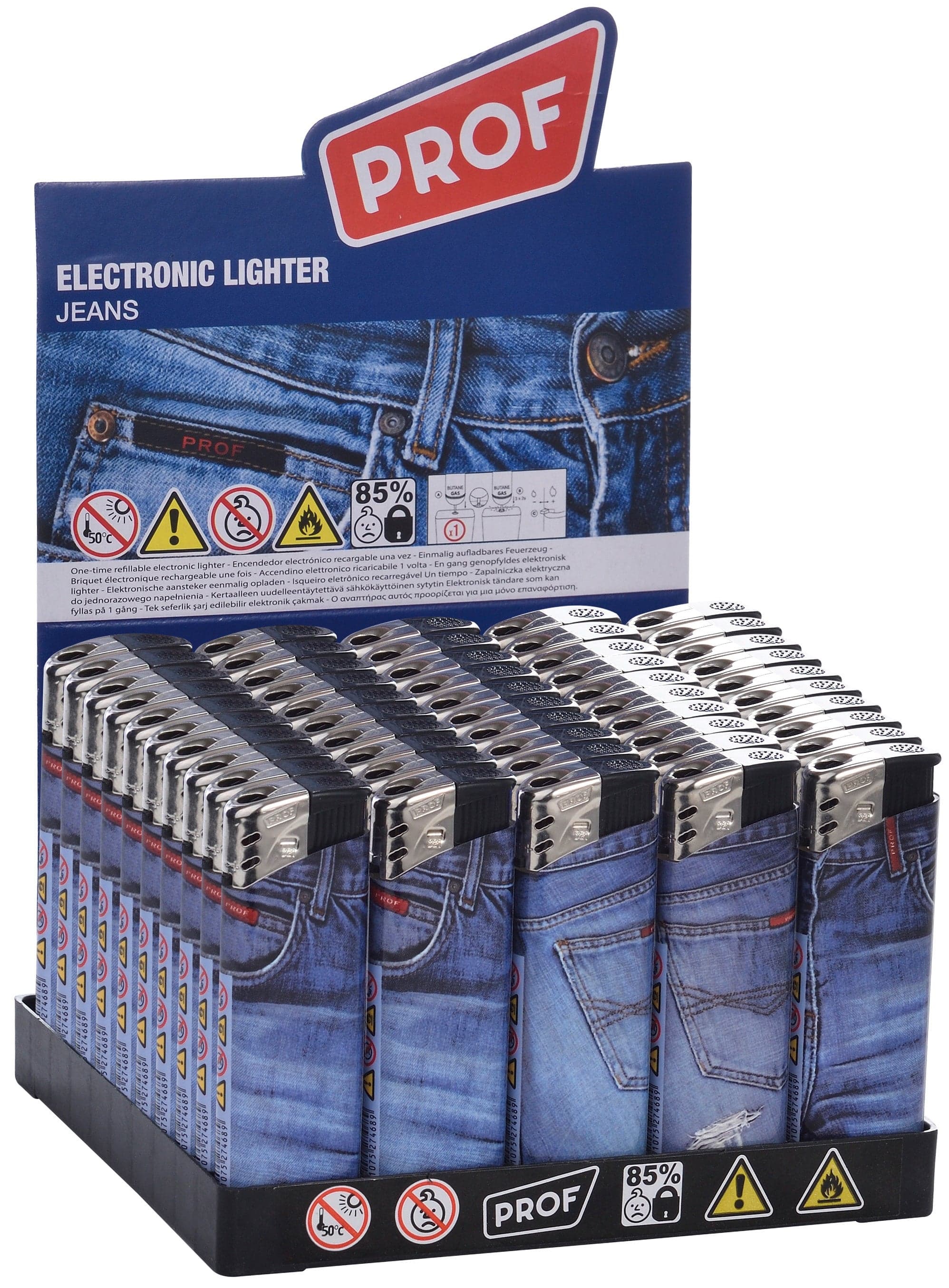 Accendino Elettronico Jeans Dl Fantasie Assortite 50.00 Pz in Accendini BricoGo - Marano di Napoli, commercioVirtuoso.it
