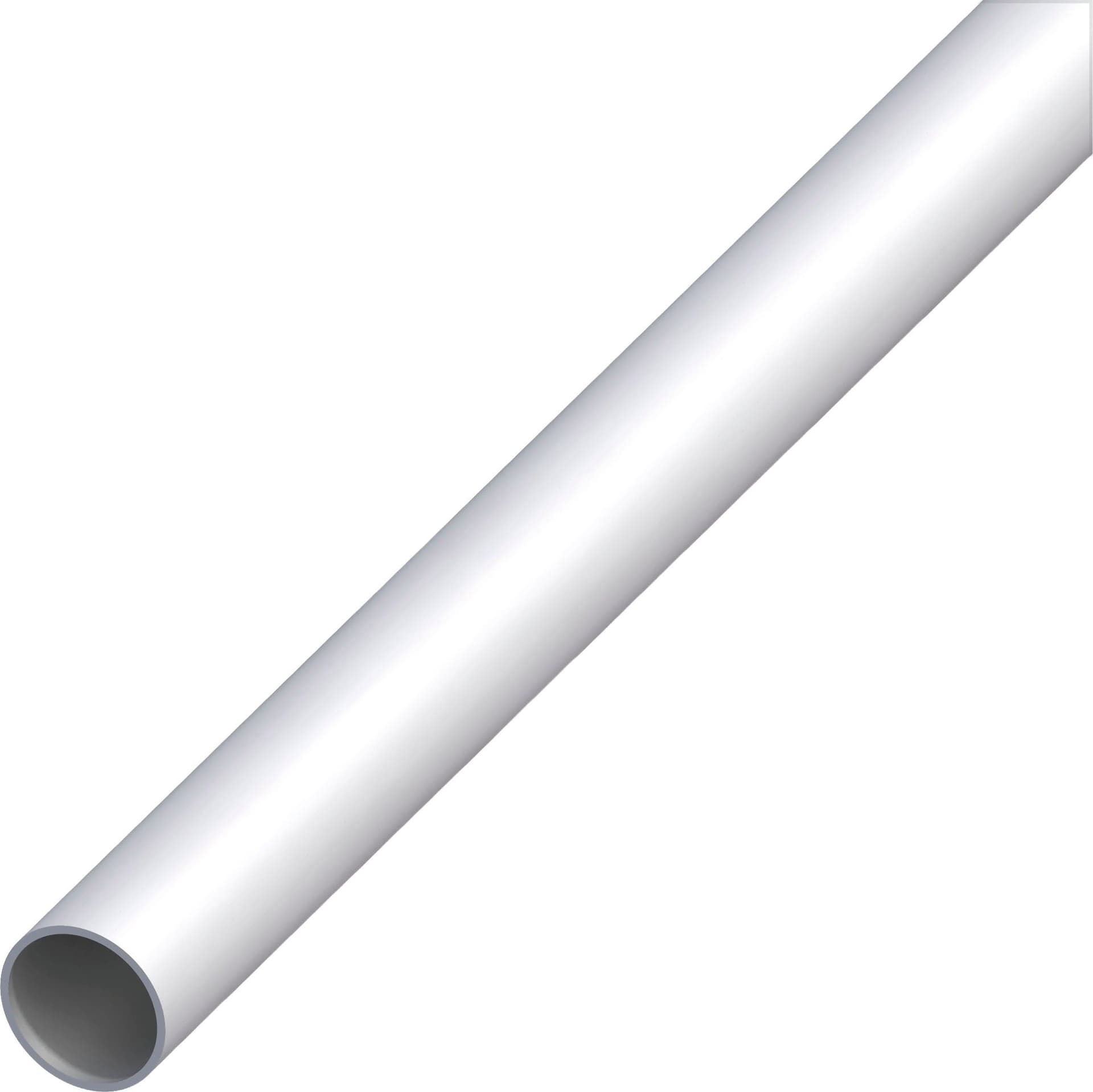 Profilo Tubo Tondo Alluminio Argento Satinato Ø Mm 12 x 1 M 1 5 Pezzi Alfer