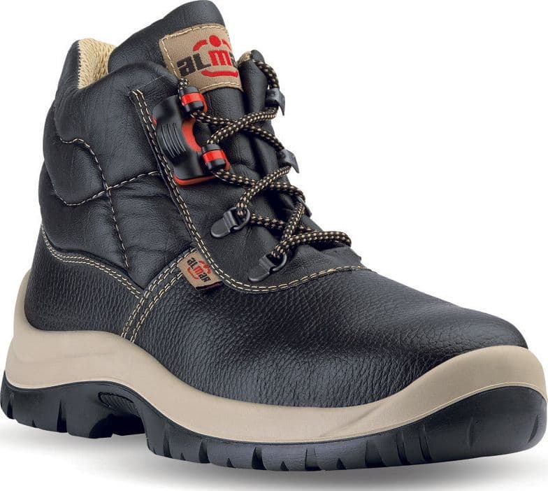 Scarpe Antinfortunistica Alte S1P Tiempo Colore Nero Misura 38 Almar