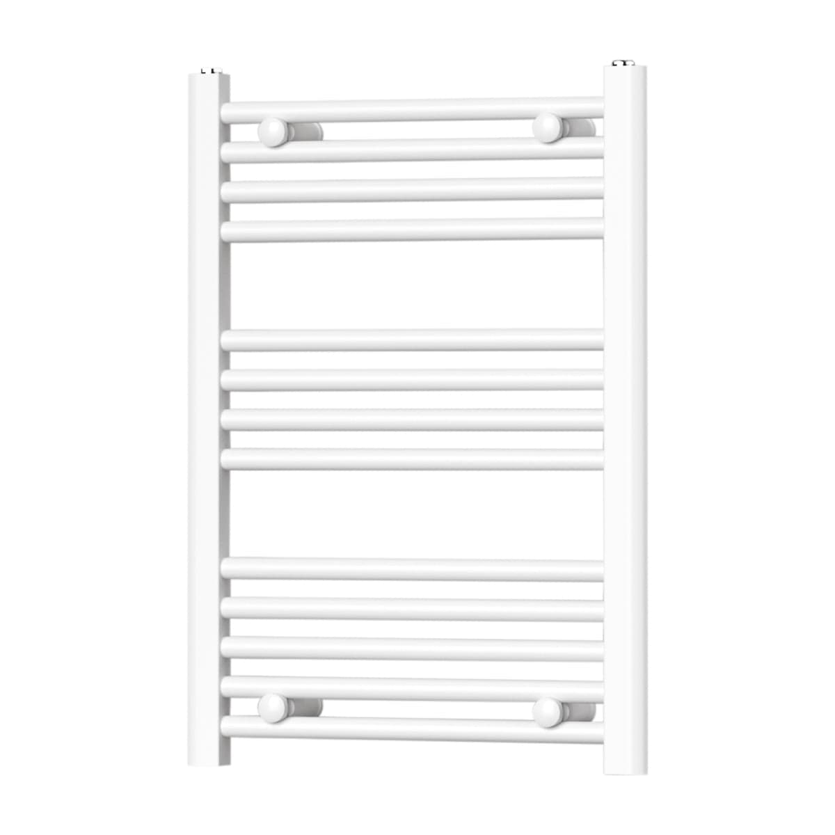 Radiatore Termoarredo Scaldasalviette Bianco Con Tubolari Ø25Mm Modello Elvia - Mm 840X550 Watt 450 Int.500 - Mam