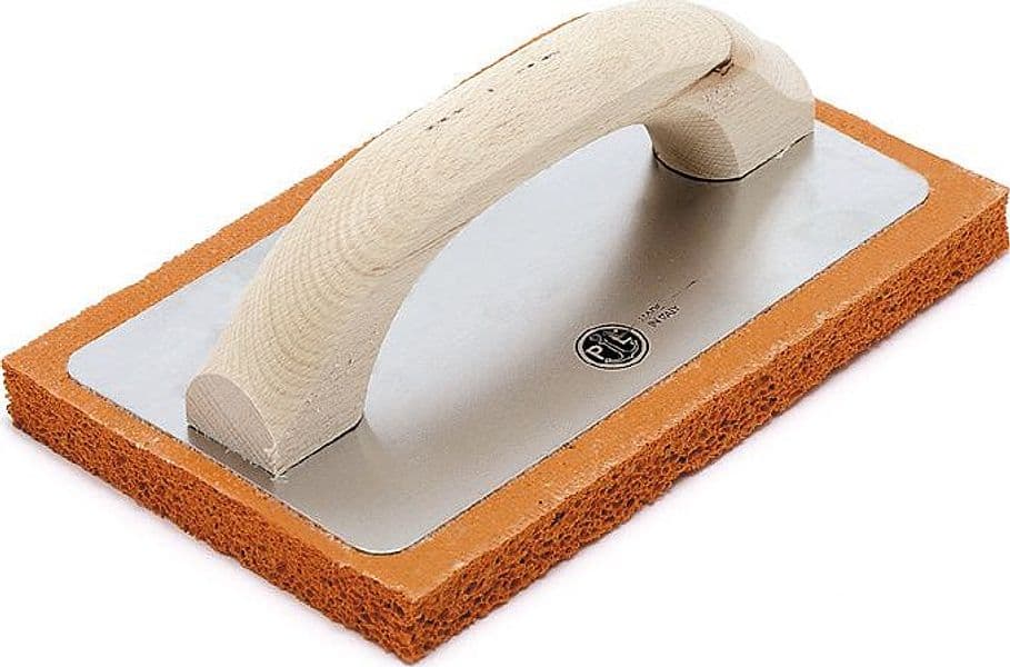 Frattazzo per Intonaci Gomma Arancione Grana Media Art. 820 cm 24 x 10