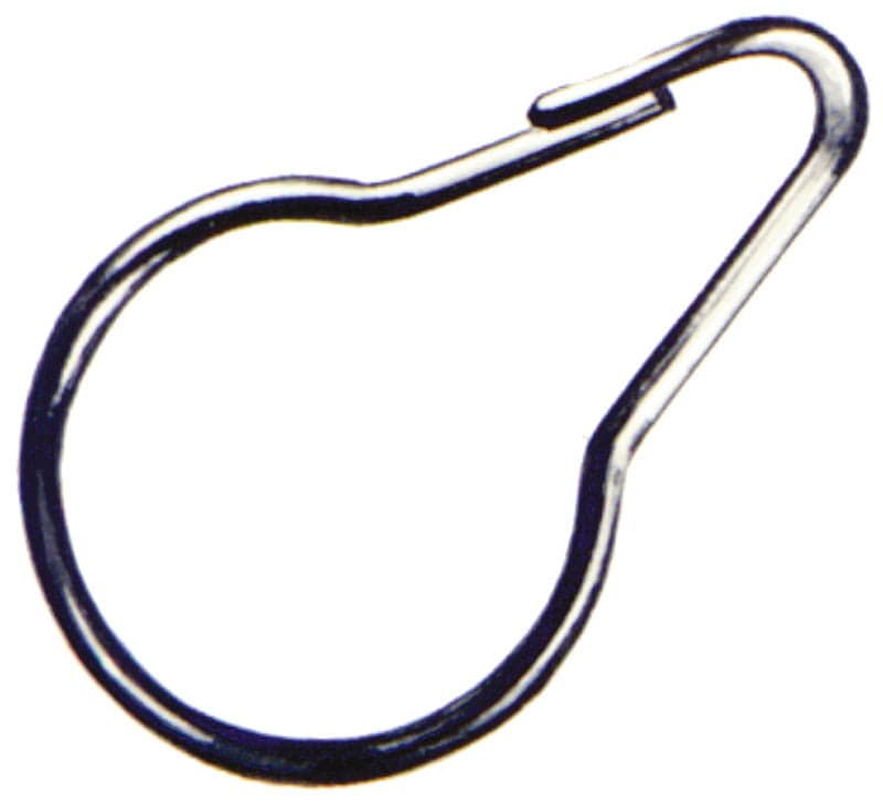 Anello per Tenda Doccia Zincocromato Grande 200 Pezzi