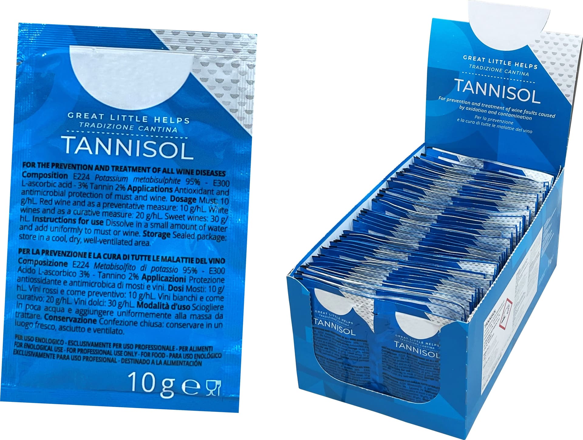 Antiossidante Tannisol Kg 1 ( 100 Bustine)