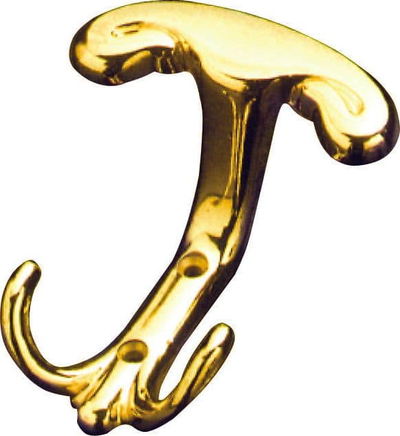 Appendiabito Mezza Luna Oro Lucido 25 Pezzi