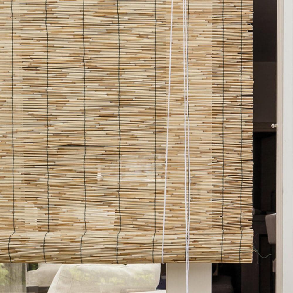 Arelle Stuoia In Canniccio Naturale Con Carrucola Cm. 100X260 H in Recinzioni decorative BricoGo - Marano di Napoli, commercioVirtuoso.it