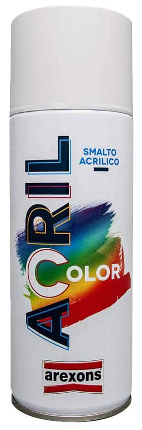 Vernice Spray Acrilcolor Ml. 400 Giallo Traffico Ral 1023 6 Pezzi Arexons