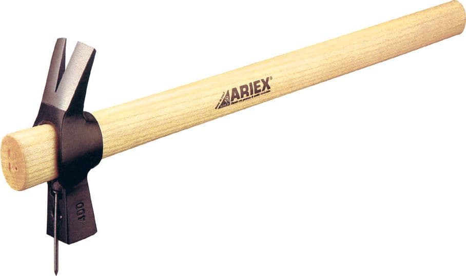 Martello per Carpentiere Spagna con Calamita Gr. 250 6 Pezzi Ariex
