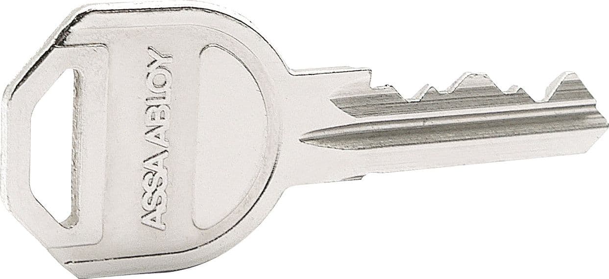 Chiave Grezza per Cilindri Gemma 6 Perni 5 Pezzi Assa Abloy