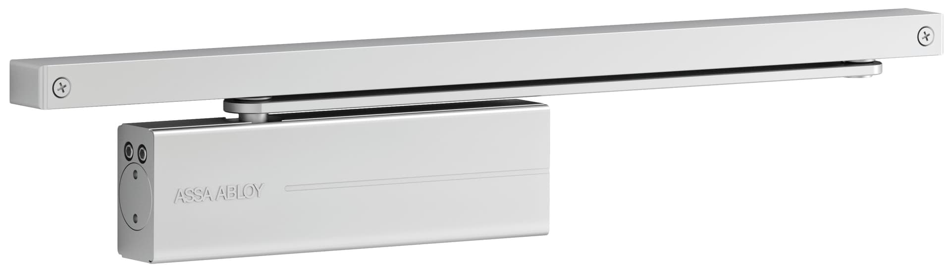 Chiudiporta Aereo Braccio a Slitta Art. DC175 x Porte Mm 950÷1100 Argento