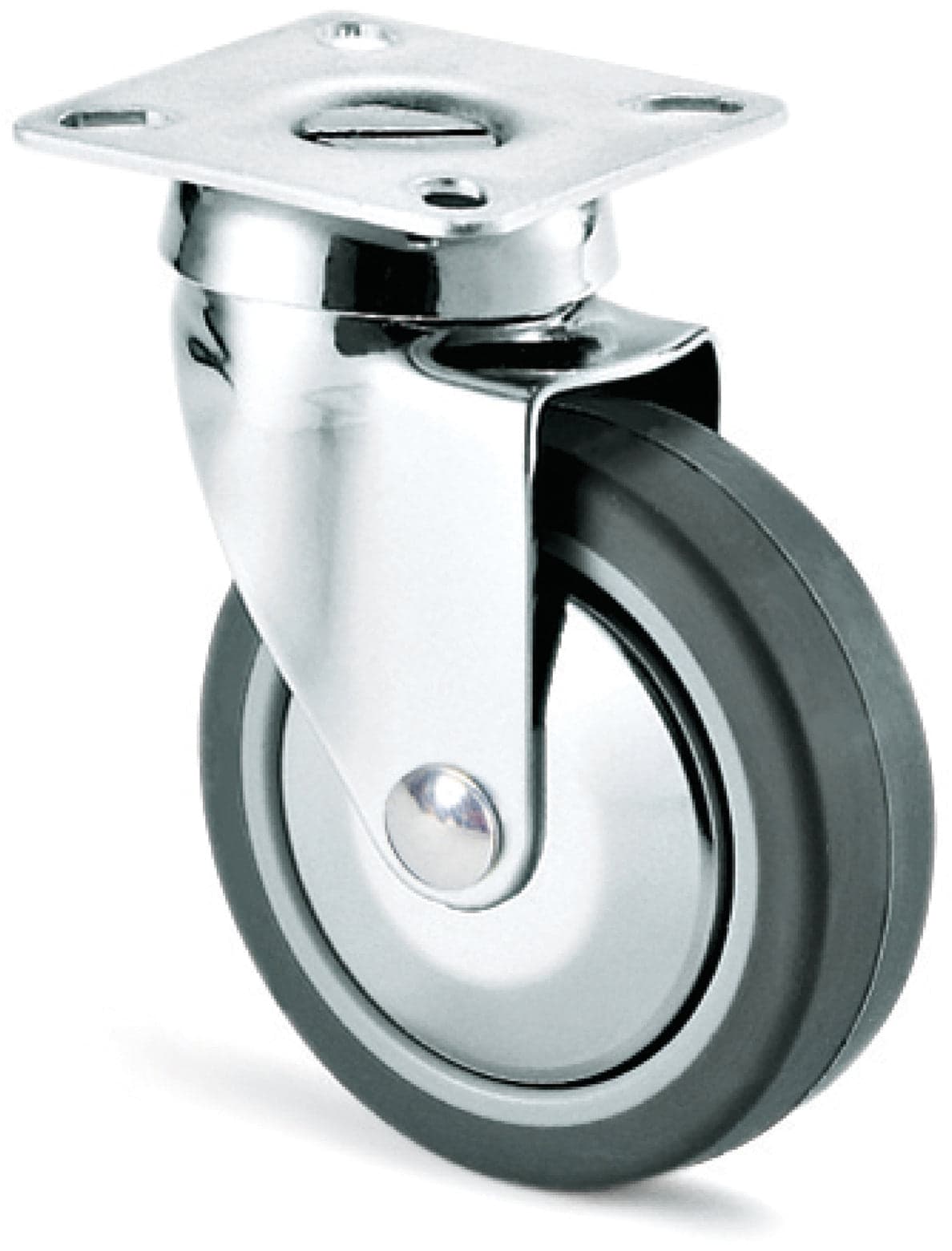 Avo RUOTA GIREVOLE PER MOBILI art.220C mm.80-piastra mm. 60x60 4.00 pz