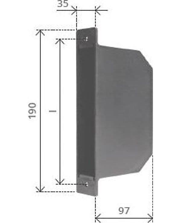 Avvolgitore Semincasso Completo Cintino Mm. 20 Mt. 5,5 (Interasse Fori Mm. 165) in Accessori per finestre BricoGo - Marano di Napoli, commercioVirtuoso.it