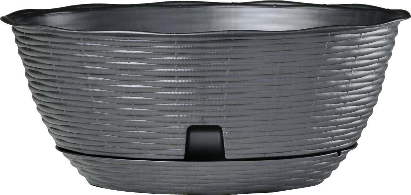 Ciotola Paglia Colore Antracite Ø Cm 20 x 8 5 H Bama