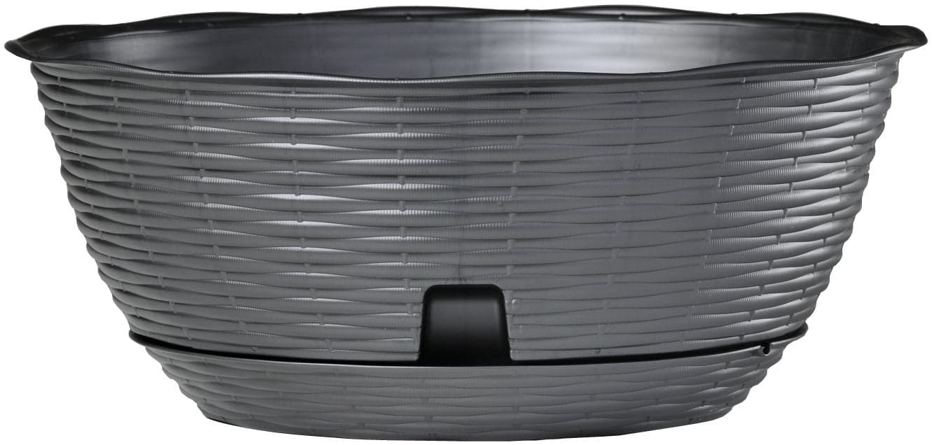 Bama Ciotola Paglia Col. Antracite Ø Cm. 20X8,5 H