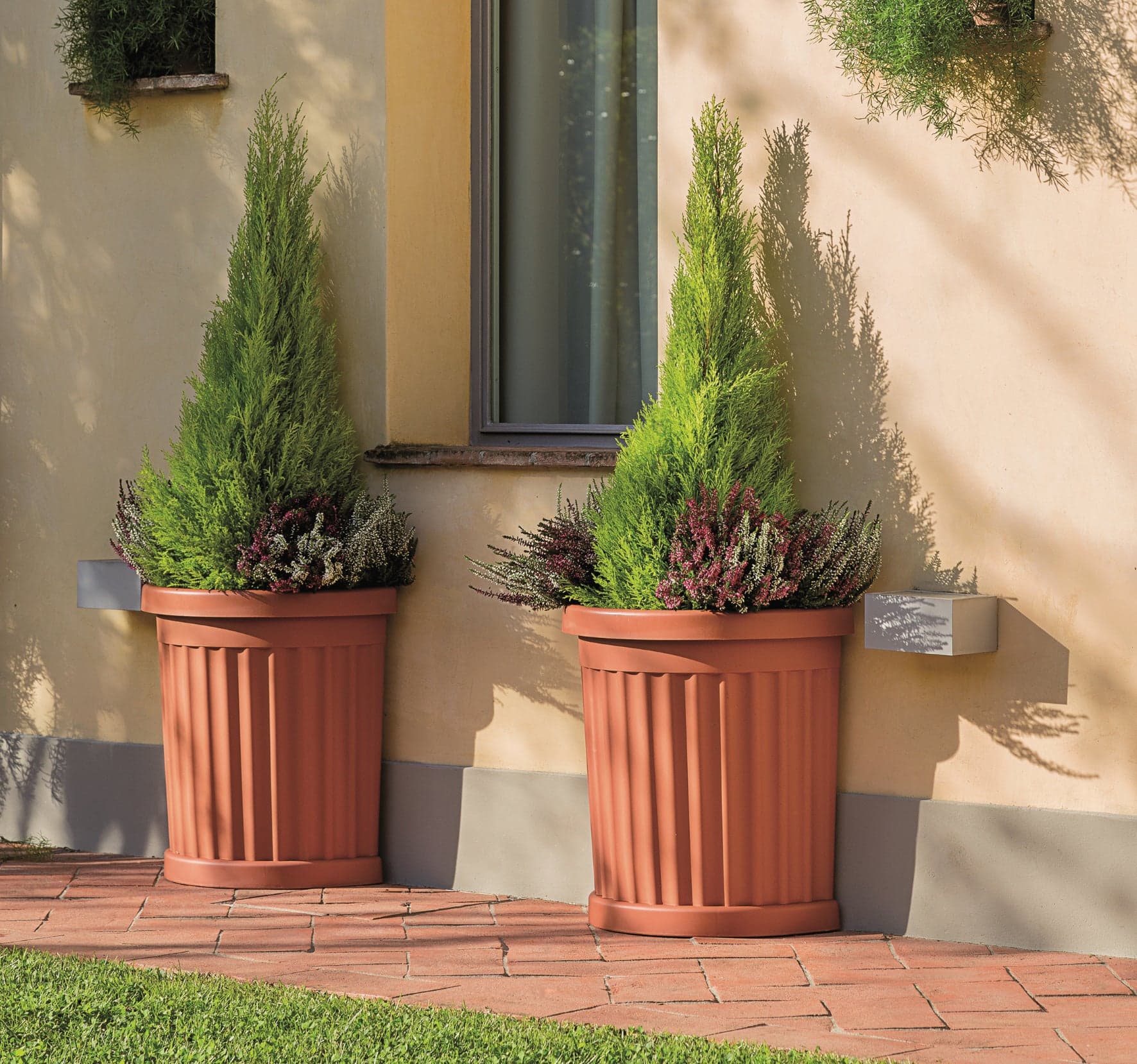 Bama Vaso Roma Col. Terracotta Cm. 27X52X49 H in Vasi tradizionali BricoGo - Marano di Napoli, commercioVirtuoso.it