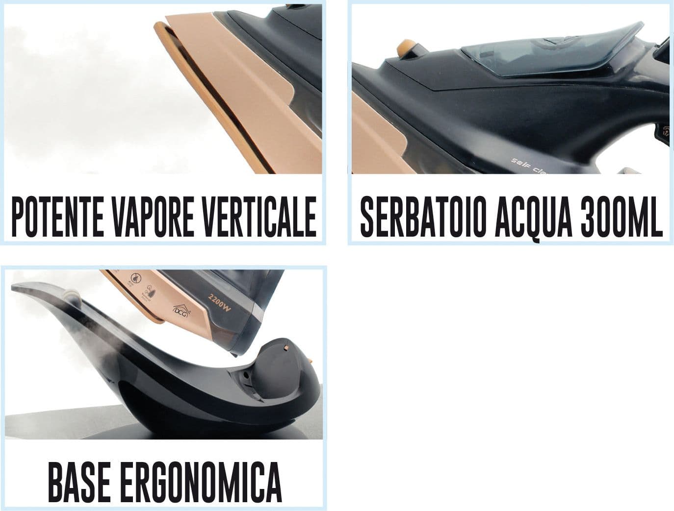 Dcg Ferro Da Stiro 2 In 1 Cordless Db8030 2200 W in Ferri a caldaia BricoGo - Marano di Napoli, commercioVirtuoso.it