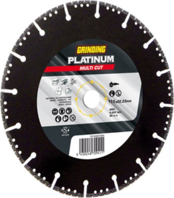 Grinding Platinum Disco Diaman. Multicut 115 x 2,5 Saint Gobain Abrasivi