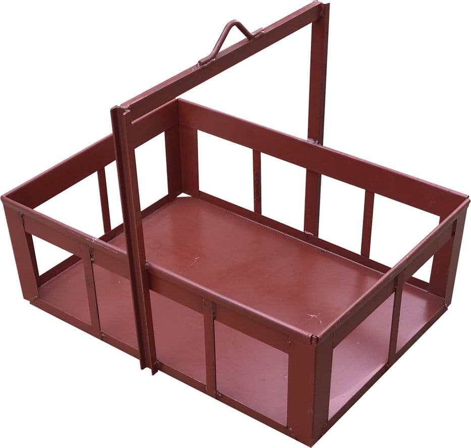 Cesta Portamattoni 50 x 50XH25X H. TOT.62 Manico Fisso