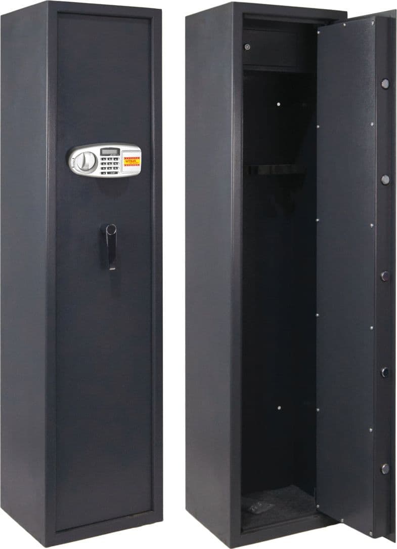Top Security Armadio Portafucili Elettronico 7 Posti Mm 400 x 280X1480 H